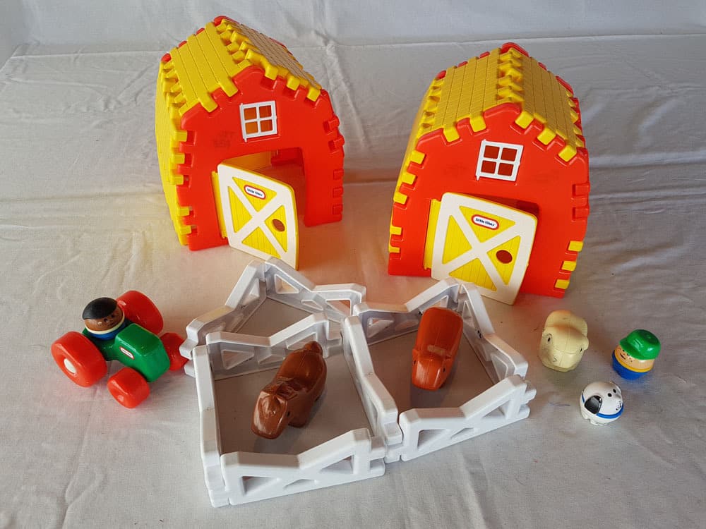 Little tikes waffle blocks cheap farm set