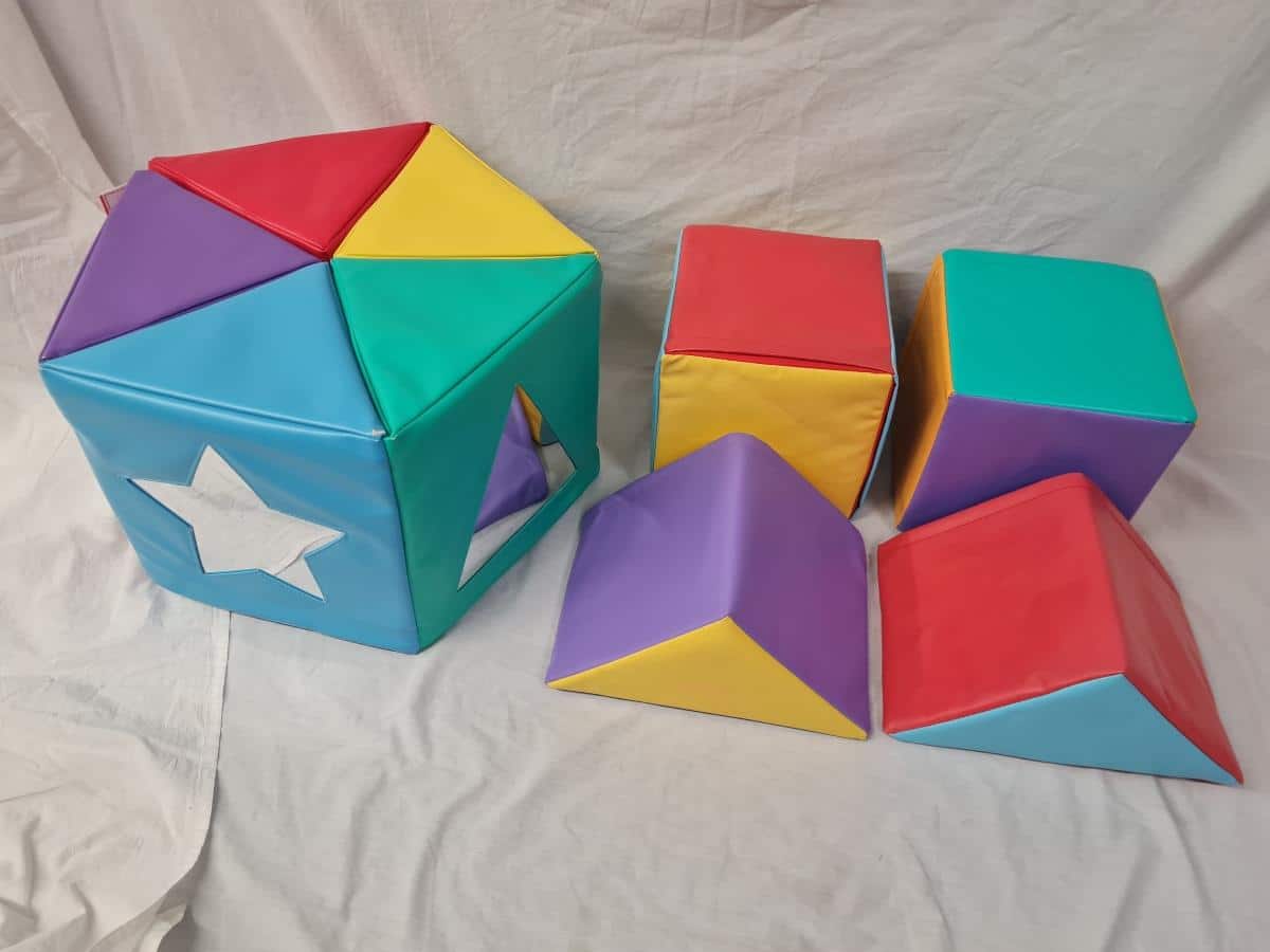 Soft Play Mirror & Block Set