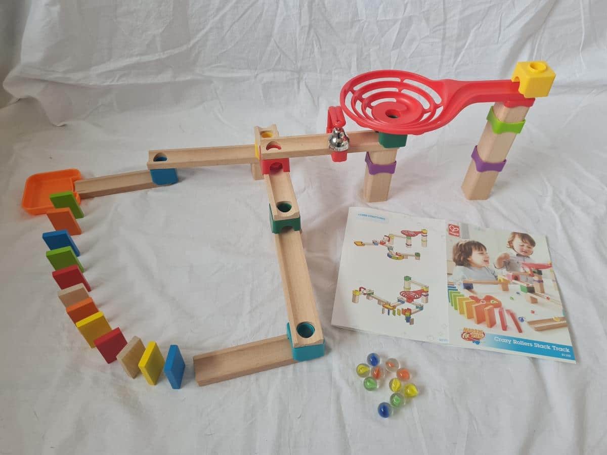 Hape Crazy Rollers Stack Track Marble Run