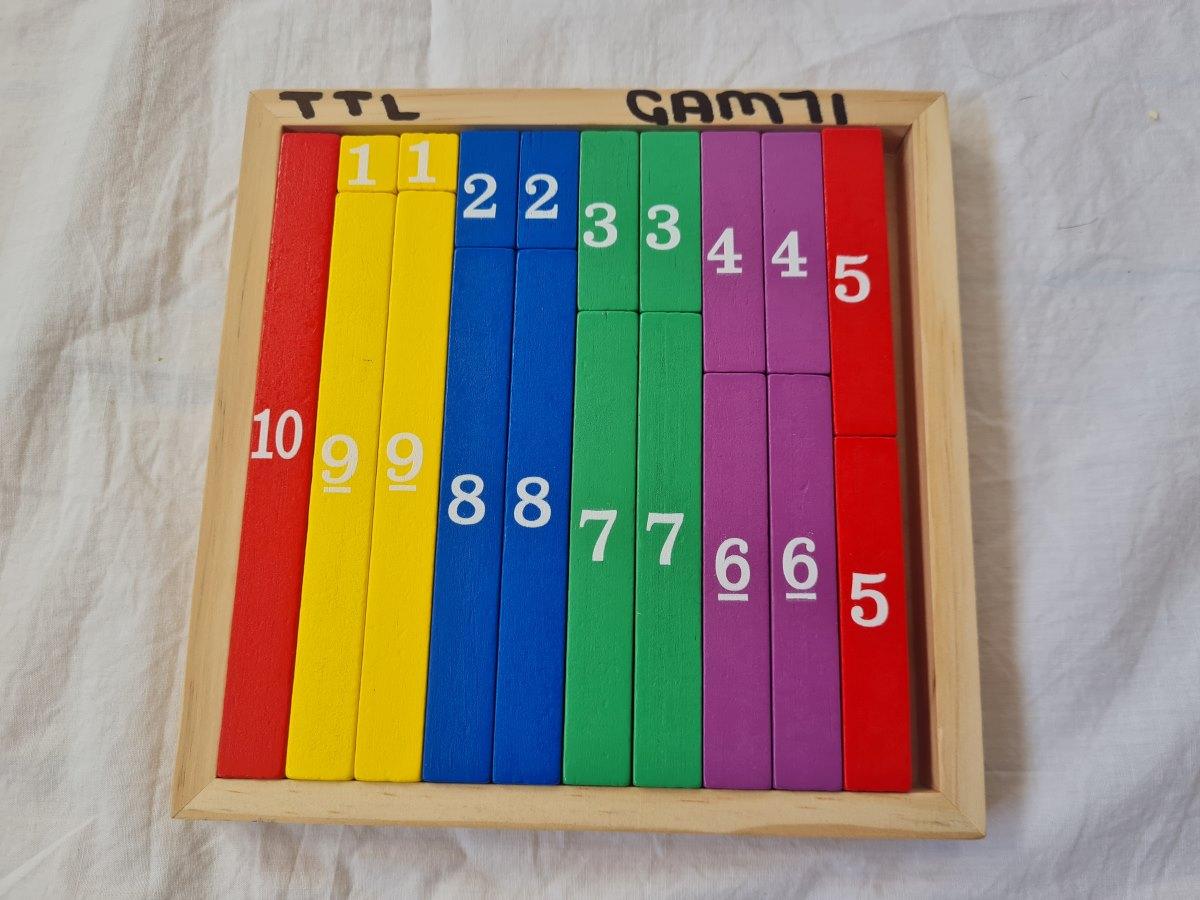 Montessori Number Rods