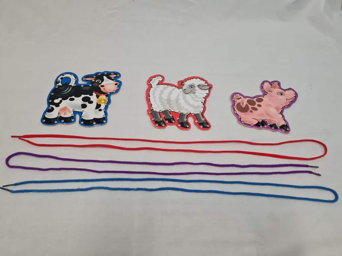 Cow, Pig & Sheep Threading photo