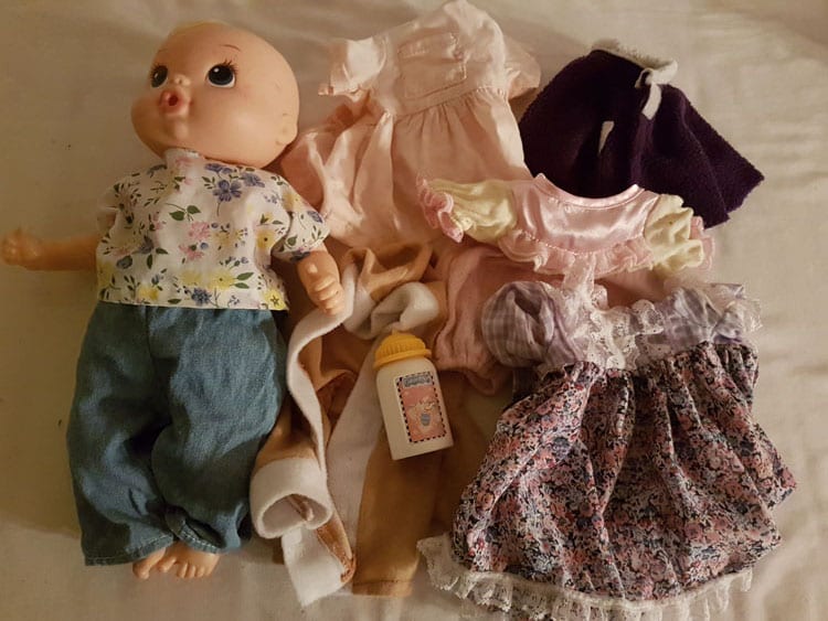 Dolls and Clothes Set