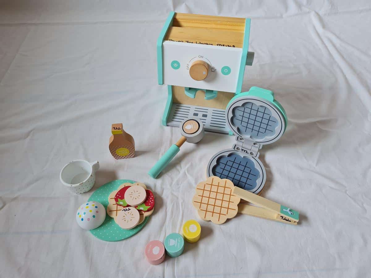 Coffee & Waffles set photo