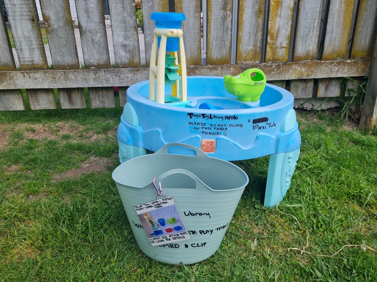 Water Wheel Activity Play Table