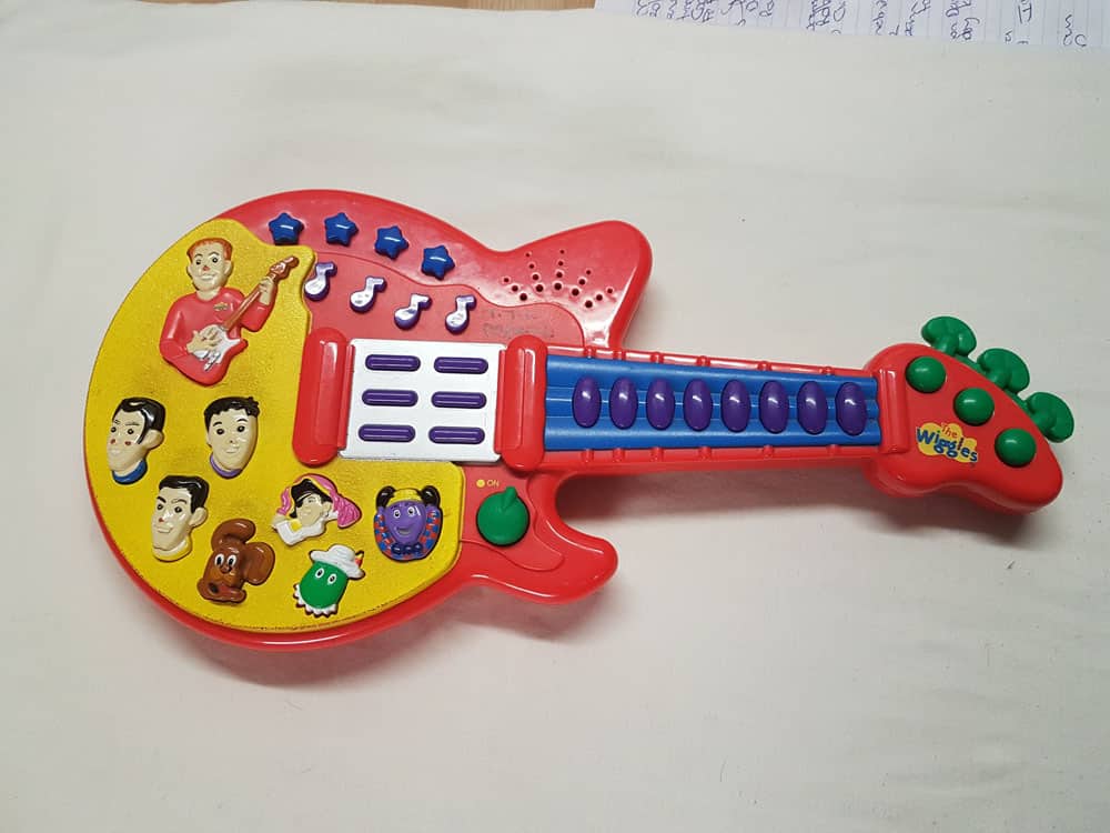 Wiggles musical cheap guitar