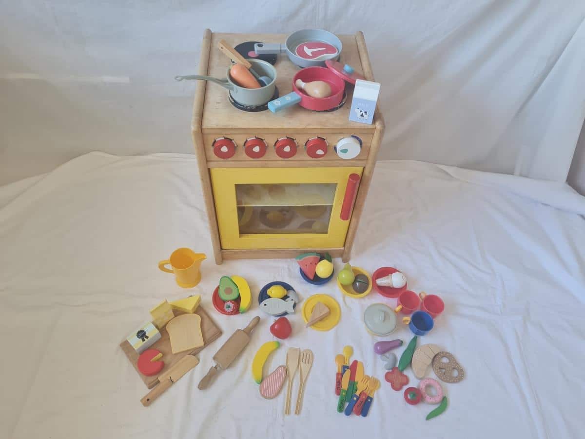 Wooden Stove/Oven set photo