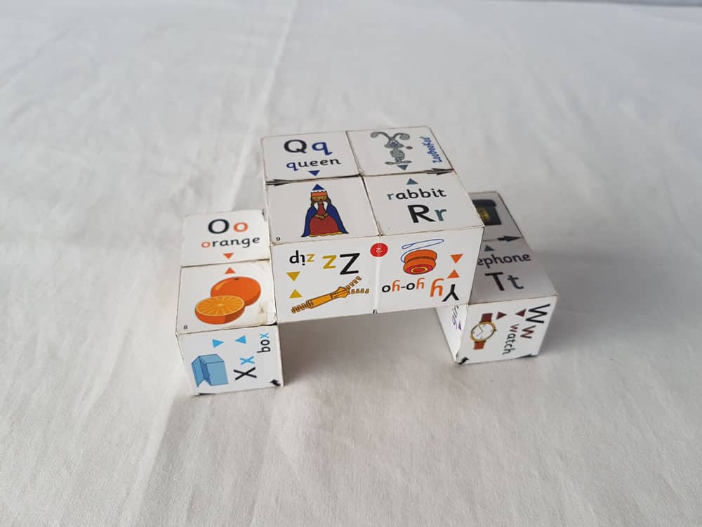 Alphabet Cube Puzzle