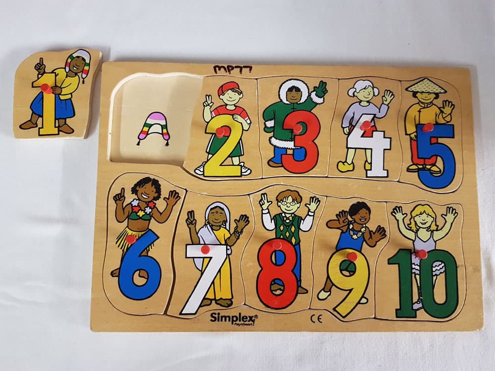 1 - 10 Numbers Puzzle photo