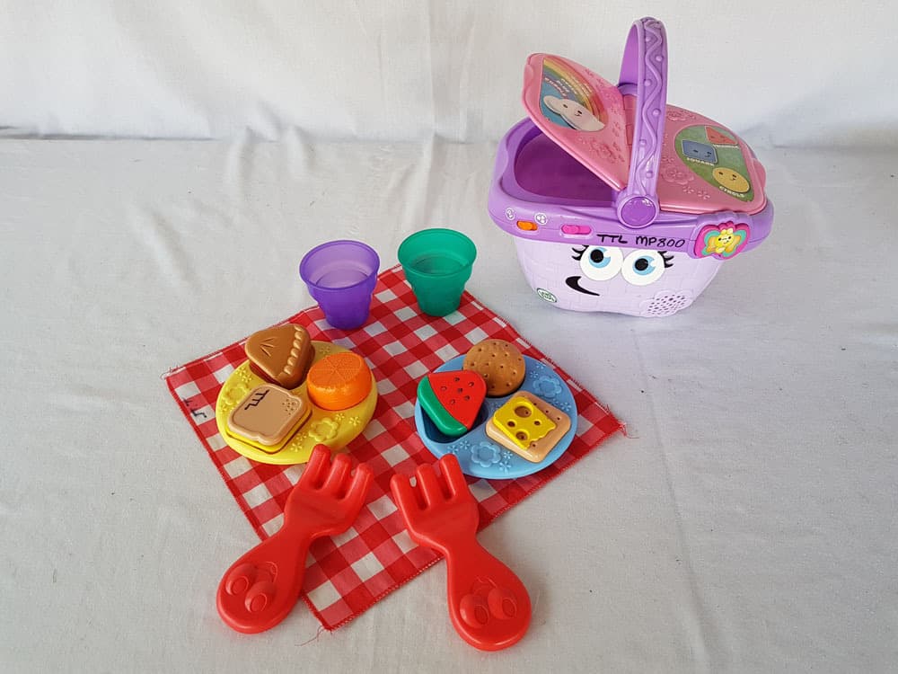 Shapes and Sharing Picnic Basket