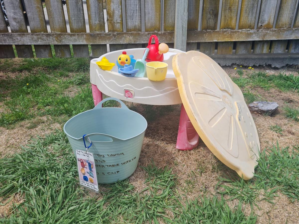 Sand Castle Play Table