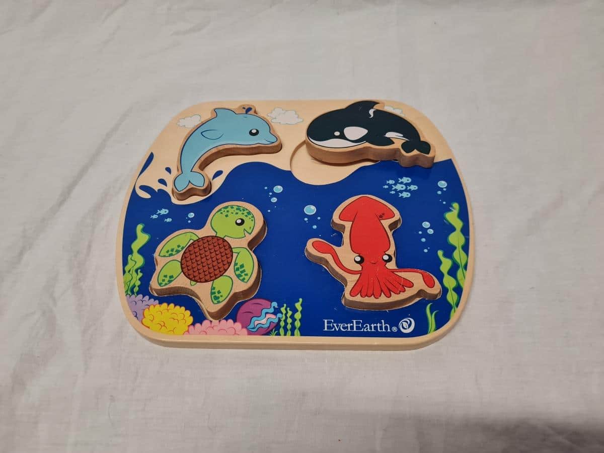 EverEarth Chunky Ocean puzzle - 4 piece
