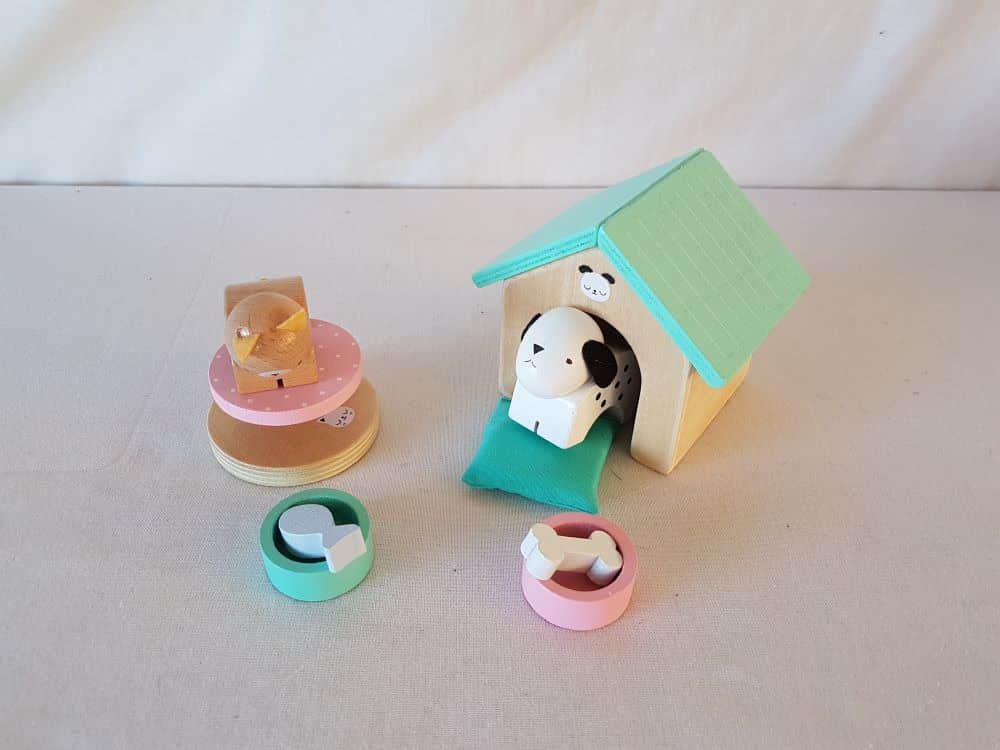 Wooden Pet Set