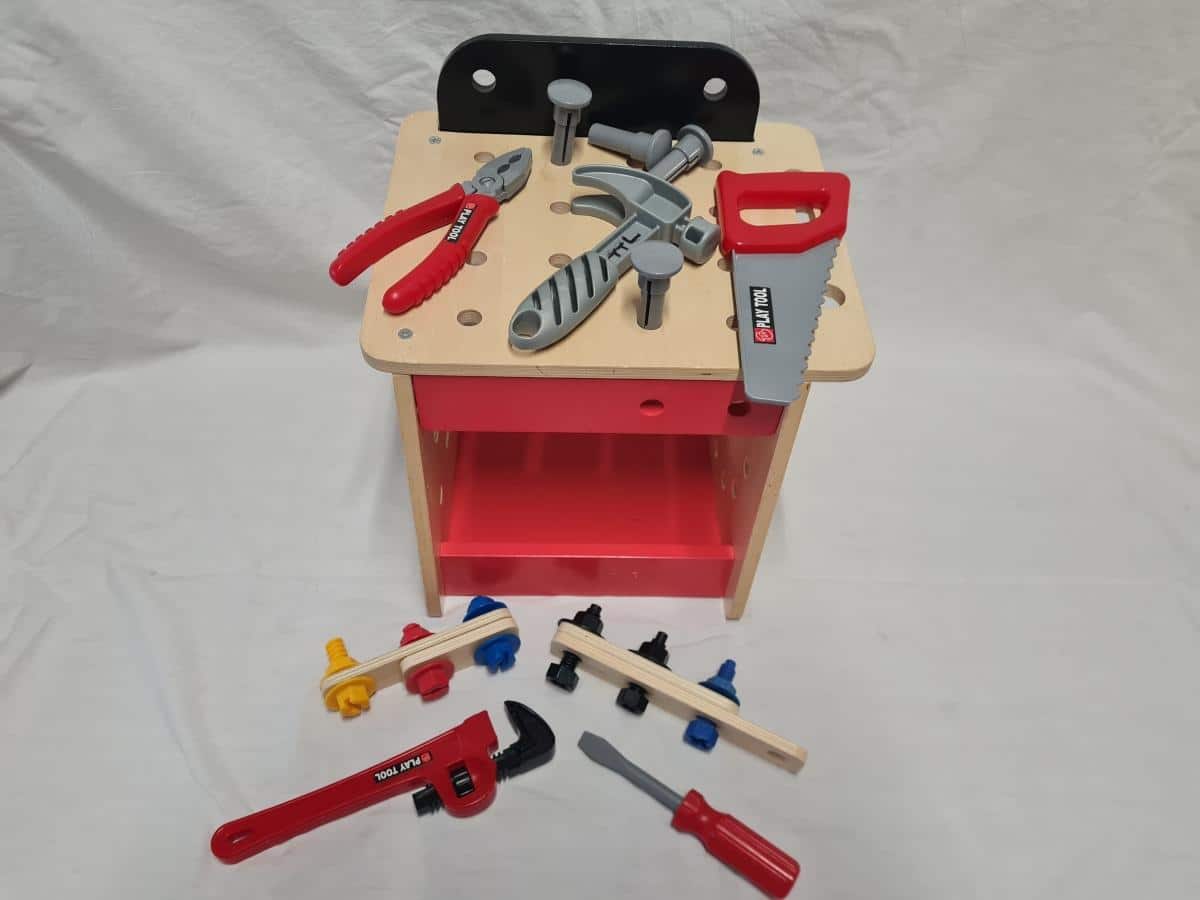 Mini Wooden Workbench