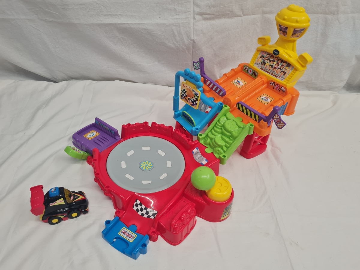 Vtech Toot Toot Launch & Spin